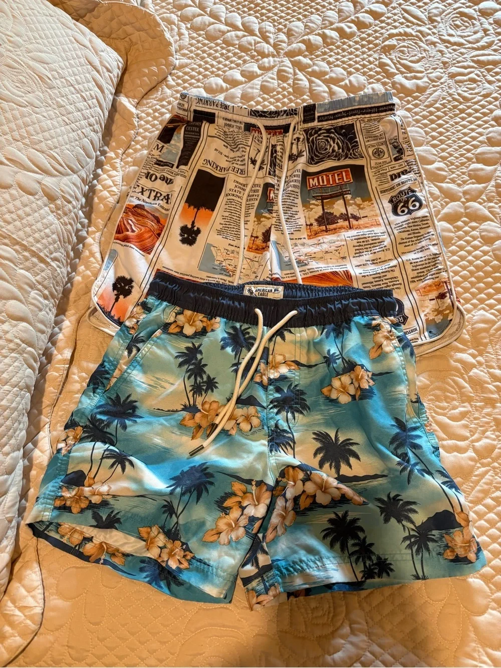 American Eagle/No Boundaries men’s swim shorts XS buying both